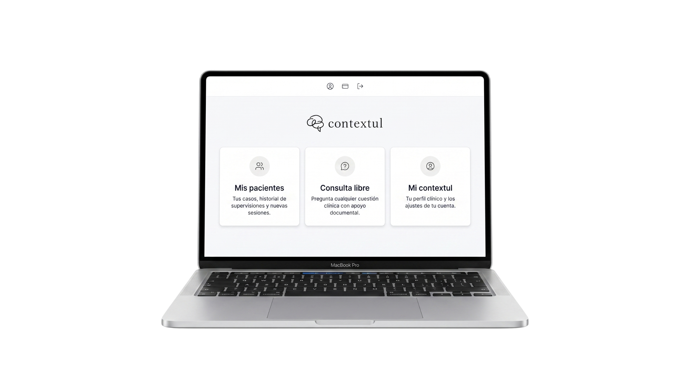 Interfaz de Contextul en ordenador y móvil